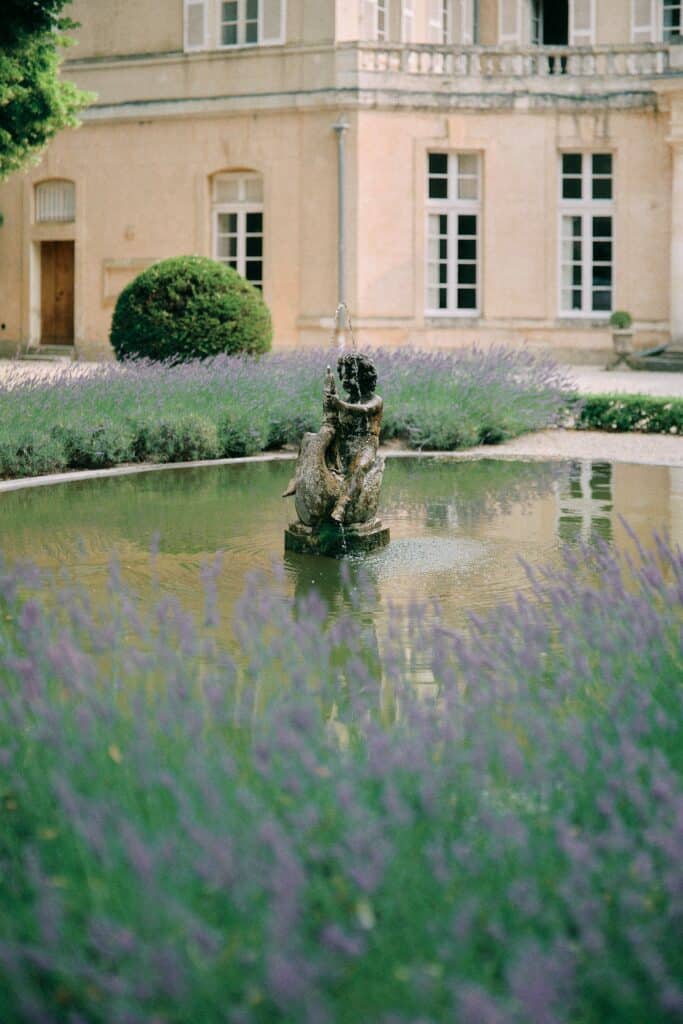 wedding chateau martiney - garden