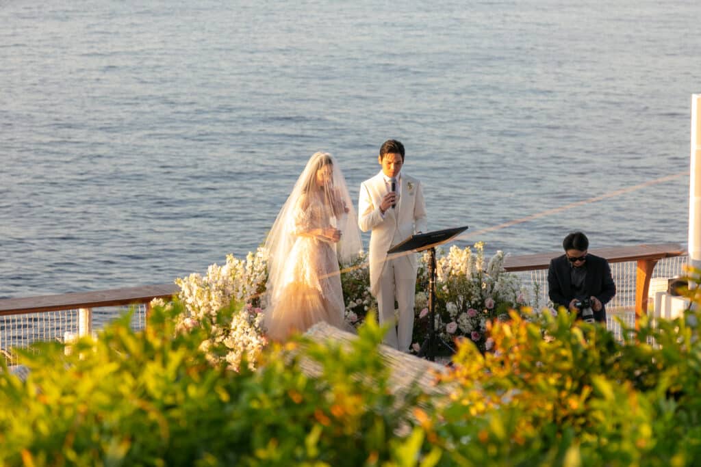 european wedding destinations - wedding in capri